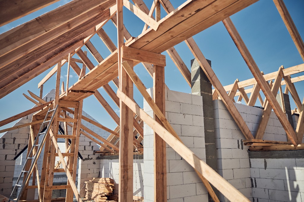 Structural framing detail