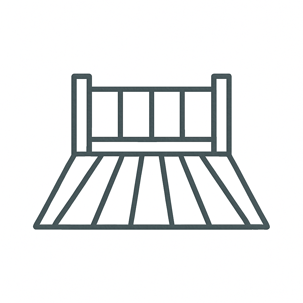 Railings and lighting